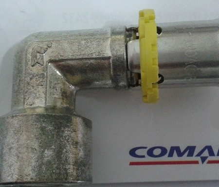 GOMITO MULTISTRATO GAS 20X1/2 A PINZARE FEMMINA COMAP